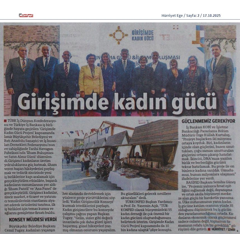 TÜRKONFED Ve Is Bankasi Girişimci Kadinlar Icin Satin Alma Gunu Duzenledi - 10