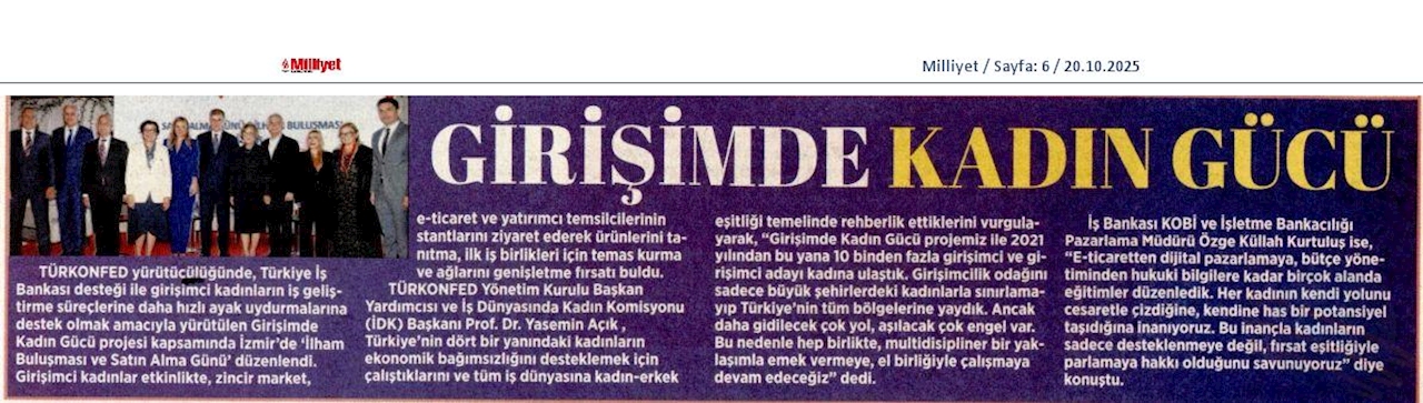 TÜRKONFED Ve Is Bankasi Girişimci Kadinlar Icin Satin Alma Gunu Duzenledi - 12