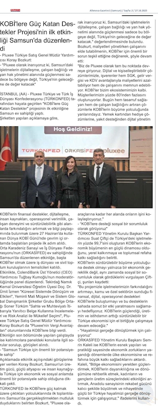 TÜRKONFED Ve Pluxee Türkiyeden KOBİ'lere Guc Katacak Is Birligi - 21