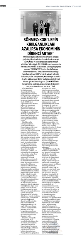TÜRKONFED Ve Vodafone Business Kobileri Dijitallestirmeye Devam Ediyor - 1