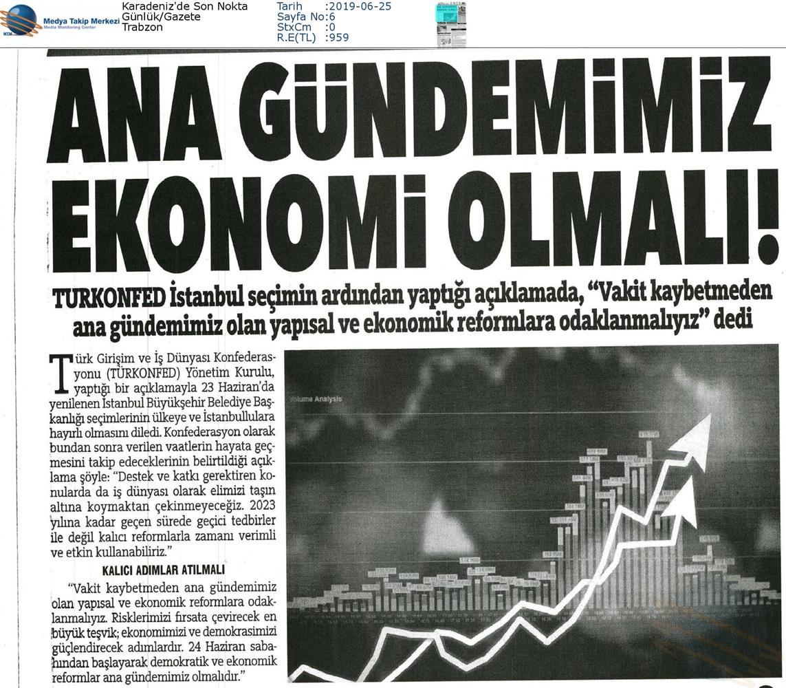 TÜRKONFED Yerel Secim Medya Yansimalari - 16