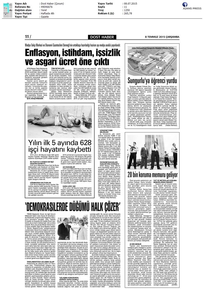 TÜRKONFED Yunanistan Ekonomik Krizi Aciklamasi Yansimalari - 6