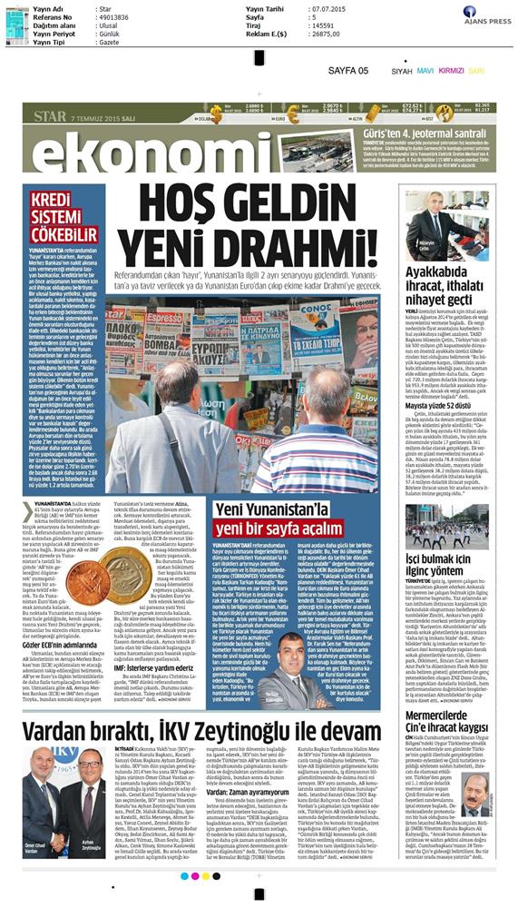 TÜRKONFED Yunanistan Ekonomik Krizi Aciklamasi Yansimalari - 14