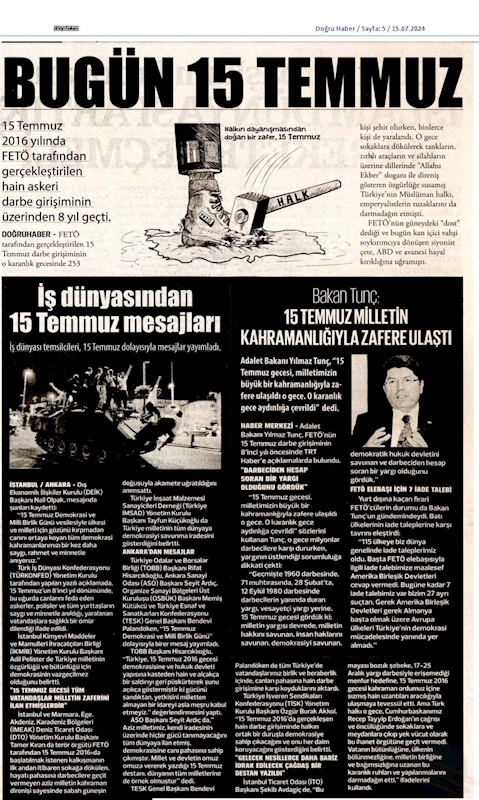 Turkonfedden 15 Temmuz Basin Aciklamasi Ekonomide Istikrarin Temel Sarti Tam Bagimsiz Yargidir - 14