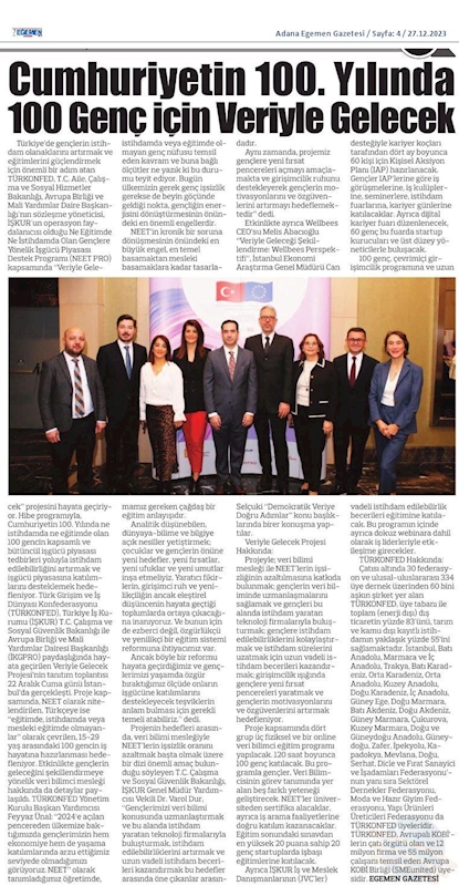 Veriyle Gelecek Tanitim Toplantısı 22 Aralik 2023 Istanbul - 1