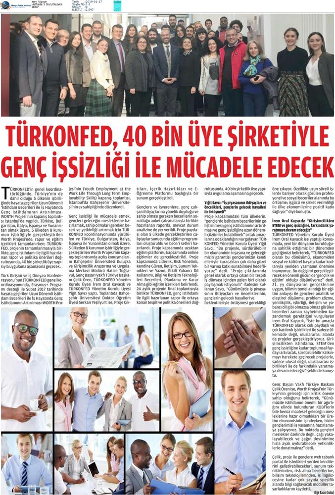 Worth Projesi Kapanis Toplantısı Medya Yansimalari 16 Ocak 2019 Istanbul - 9