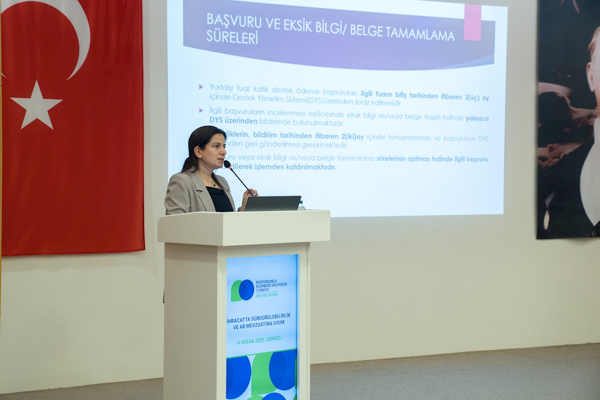 Sorumlu İşletmeler Destek Merkezi - 14 Nisan 2025 / Denizli - 6