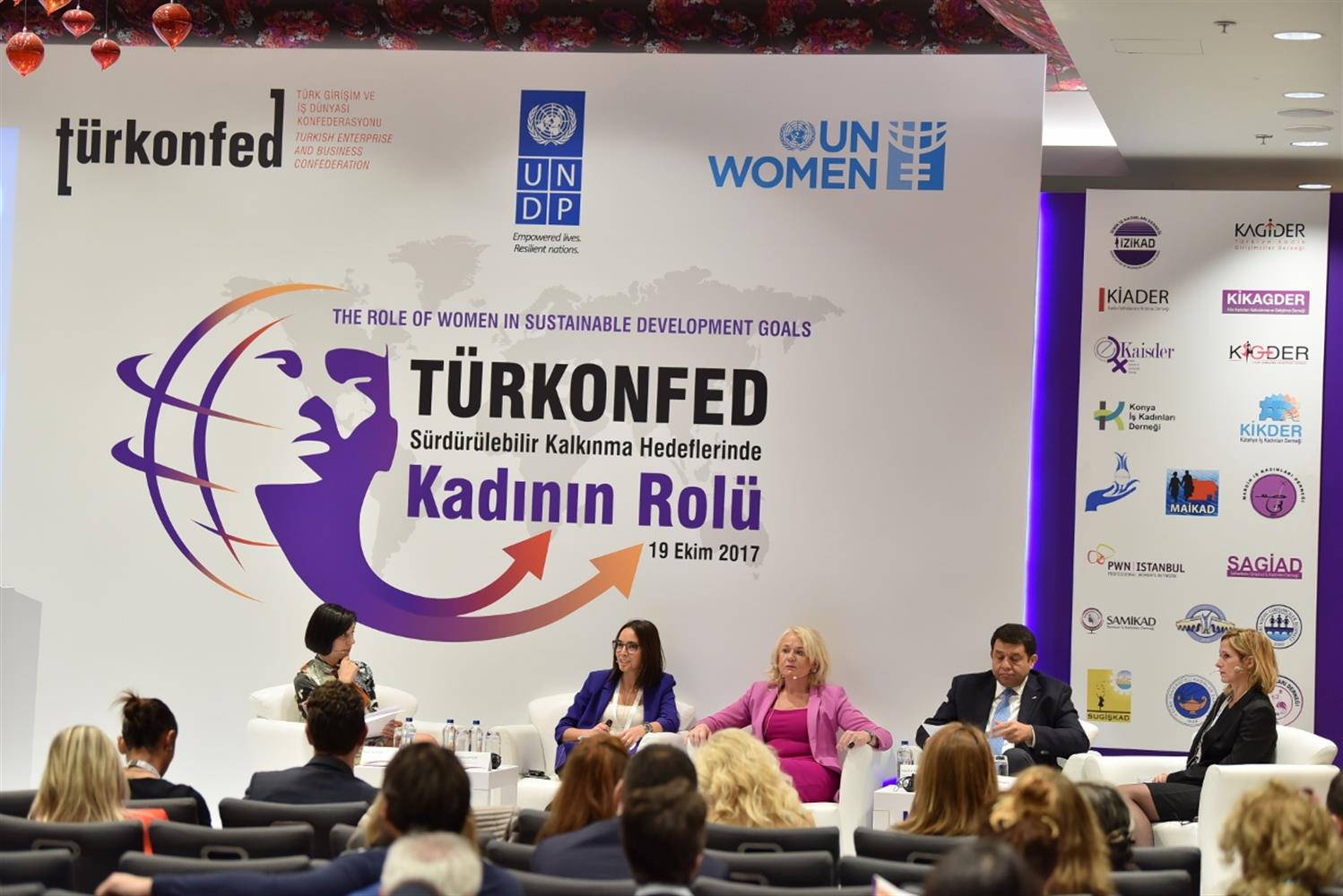 'Sürdürülebilir Kalkınma Hedeflerinde Kadının Rolü Zirvesi' - 19 Ekim 2017 İstanbul - 34