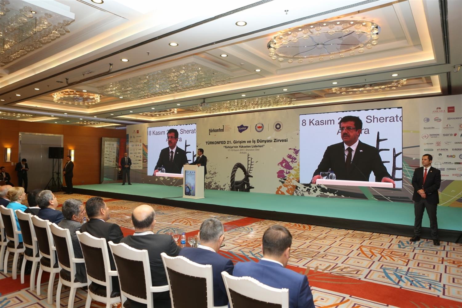 TÜRKONFED 21. Girişim ve İş Dünyası Zirvesi, 17-18 Kasım 2017/Ankara - 28
