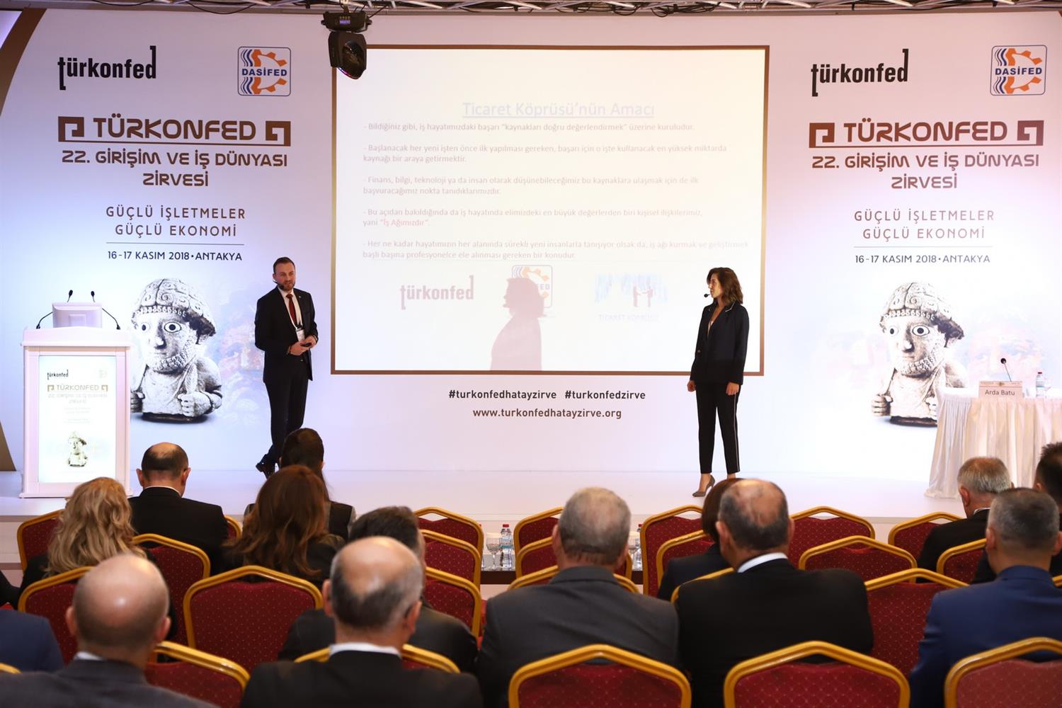 TÜRKONFED 22. Girişim ve İş Dünyası Zirvesi 16 - 17 Kasım / Hatay - 3