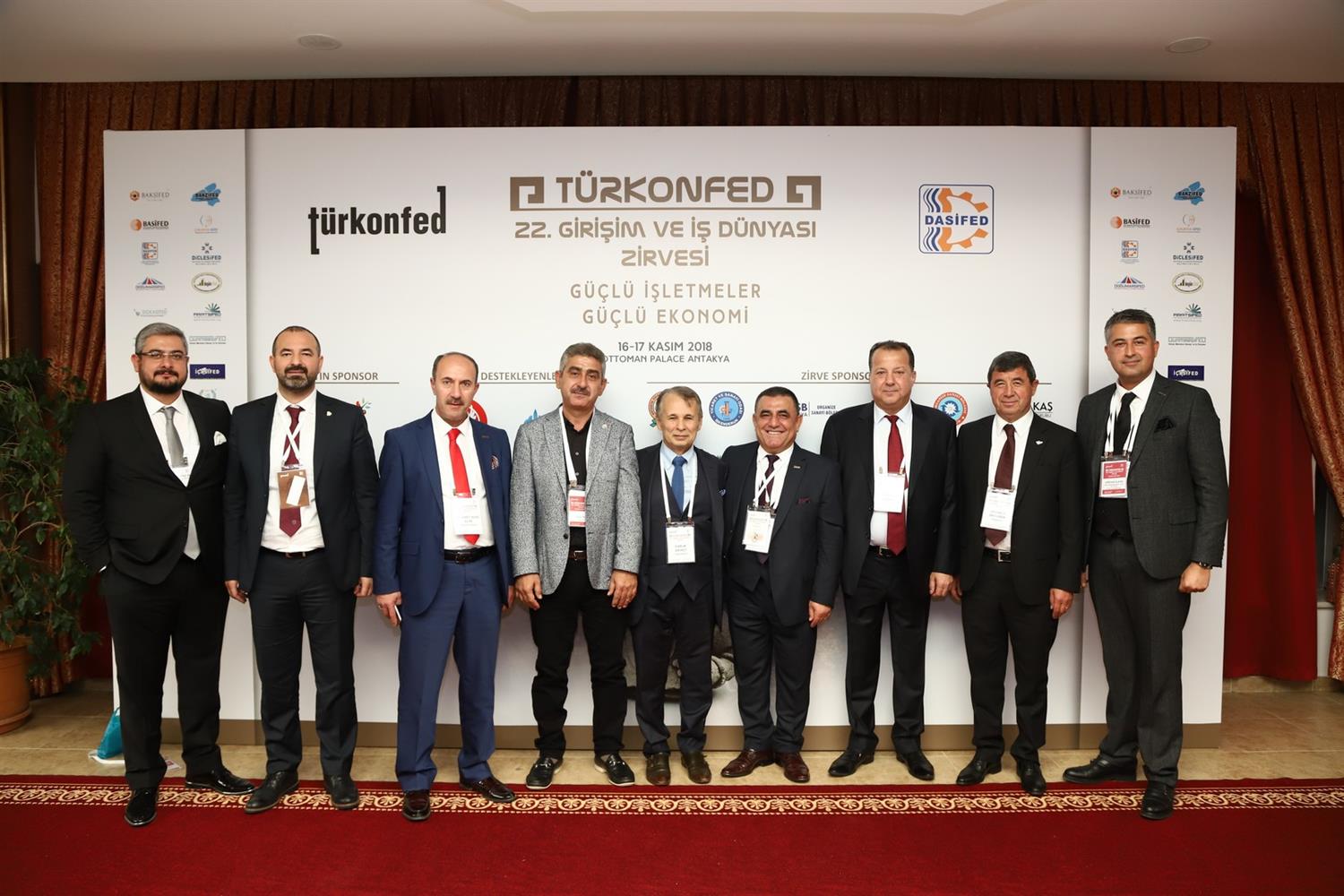 TÜRKONFED 22. Girişim ve İş Dünyası Zirvesi 16 - 17 Kasım / Hatay - 11