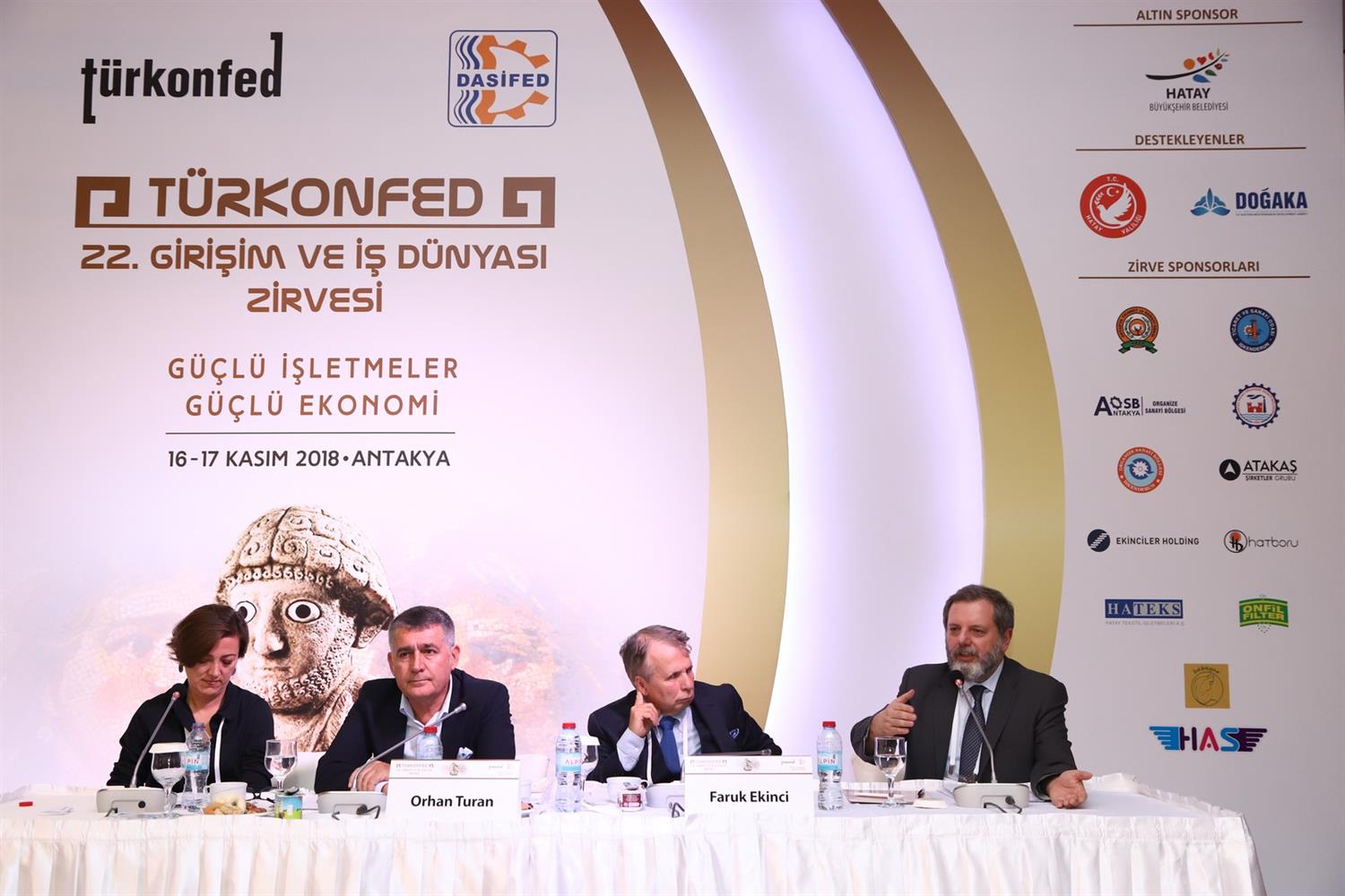 TÜRKONFED 22. Girişim ve İş Dünyası Zirvesi 16 - 17 Kasım / Hatay - 25