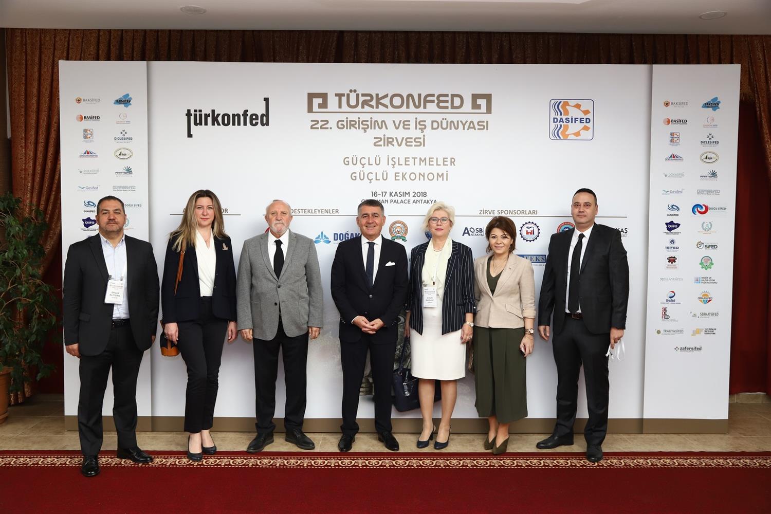 TÜRKONFED 22. Girişim ve İş Dünyası Zirvesi 16 - 17 Kasım / Hatay - 55