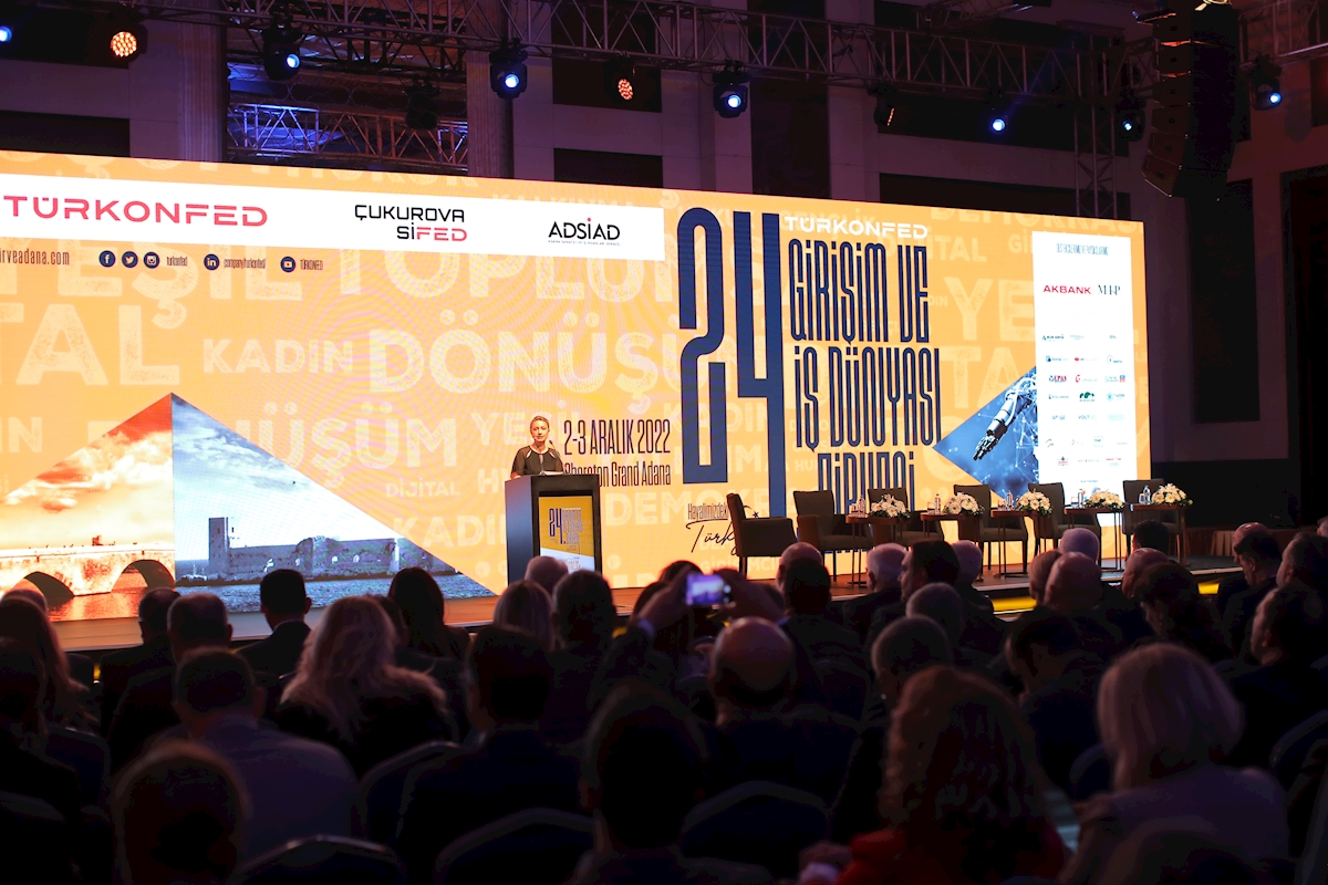 TÜRKONFED 24. Girişim ve İş Dünyası Zirvesi 2 - 3 Aralık 2022 / Adana - 7