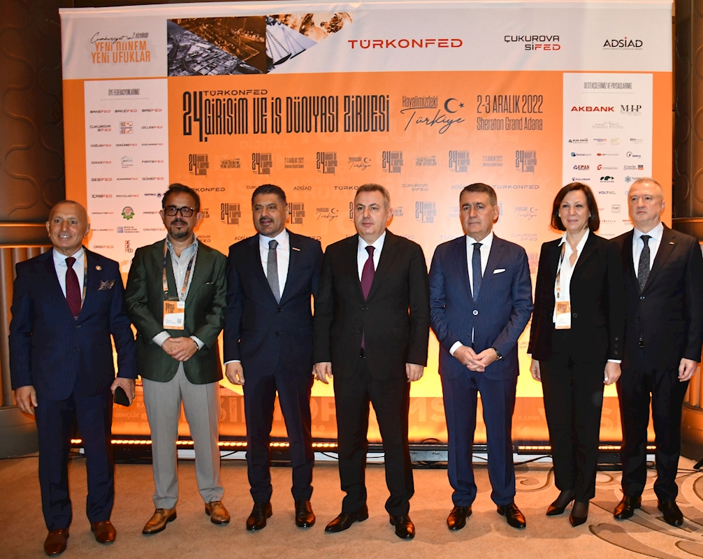 TÜRKONFED 24. Girişim ve İş Dünyası Zirvesi 2 - 3 Aralık 2022 / Adana - 15