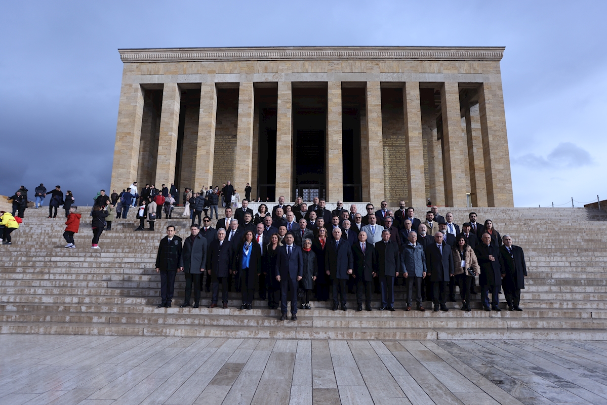 TÜRKONFED Anıtkabir Ziyareti - 10 Aralık 2023 / Ankara - 9