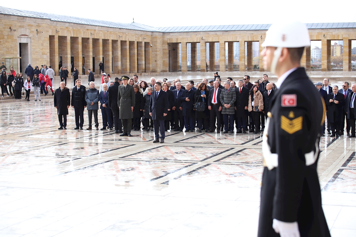 TÜRKONFED Anıtkabir Ziyareti - 10 Aralık 2023 / Ankara - 13