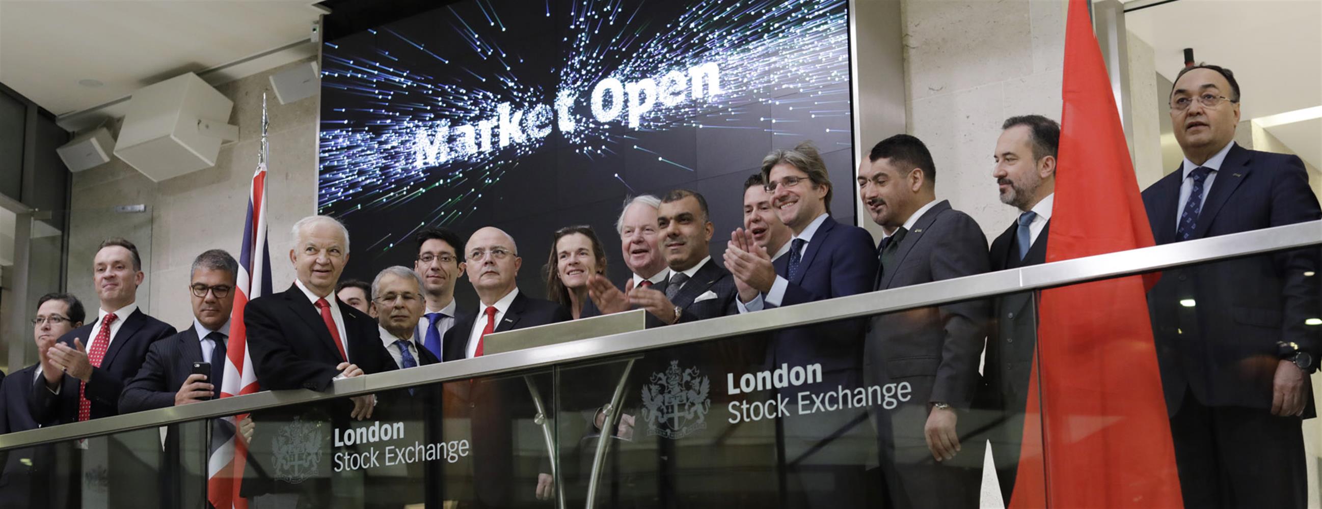 TÜRKONFED-ELITE Programı Türkiye'nin Yükselen Liderleri Raporu Londra Borsası Tanıtımı 12 Aralık 2017 / Londra - 2