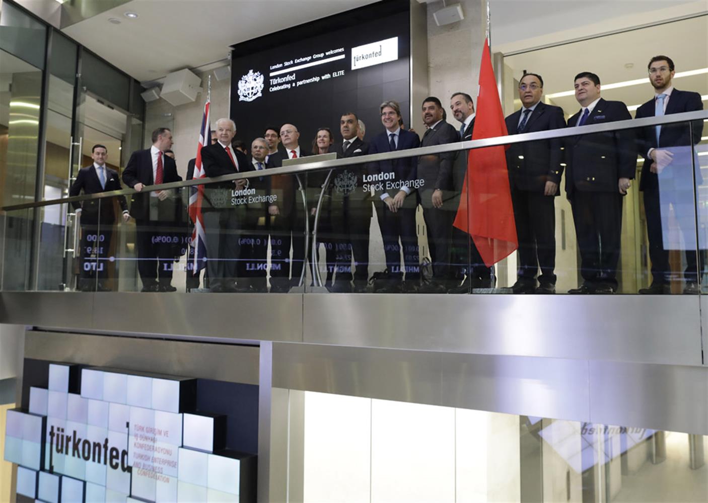 TÜRKONFED-ELITE Programı Türkiye'nin Yükselen Liderleri Raporu Londra Borsası Tanıtımı 12 Aralık 2017 / Londra - 27