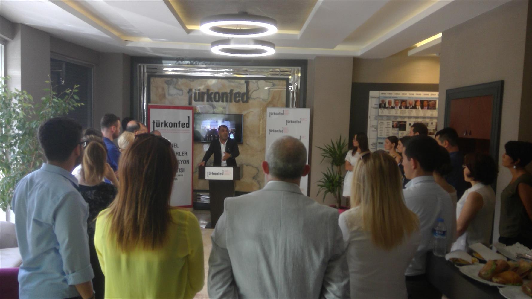 TÜRKONFED Genel Sekreterler Koordinasyon Toplantısı 2-28/29 Temmuz 2016 İSTANBUL - 9