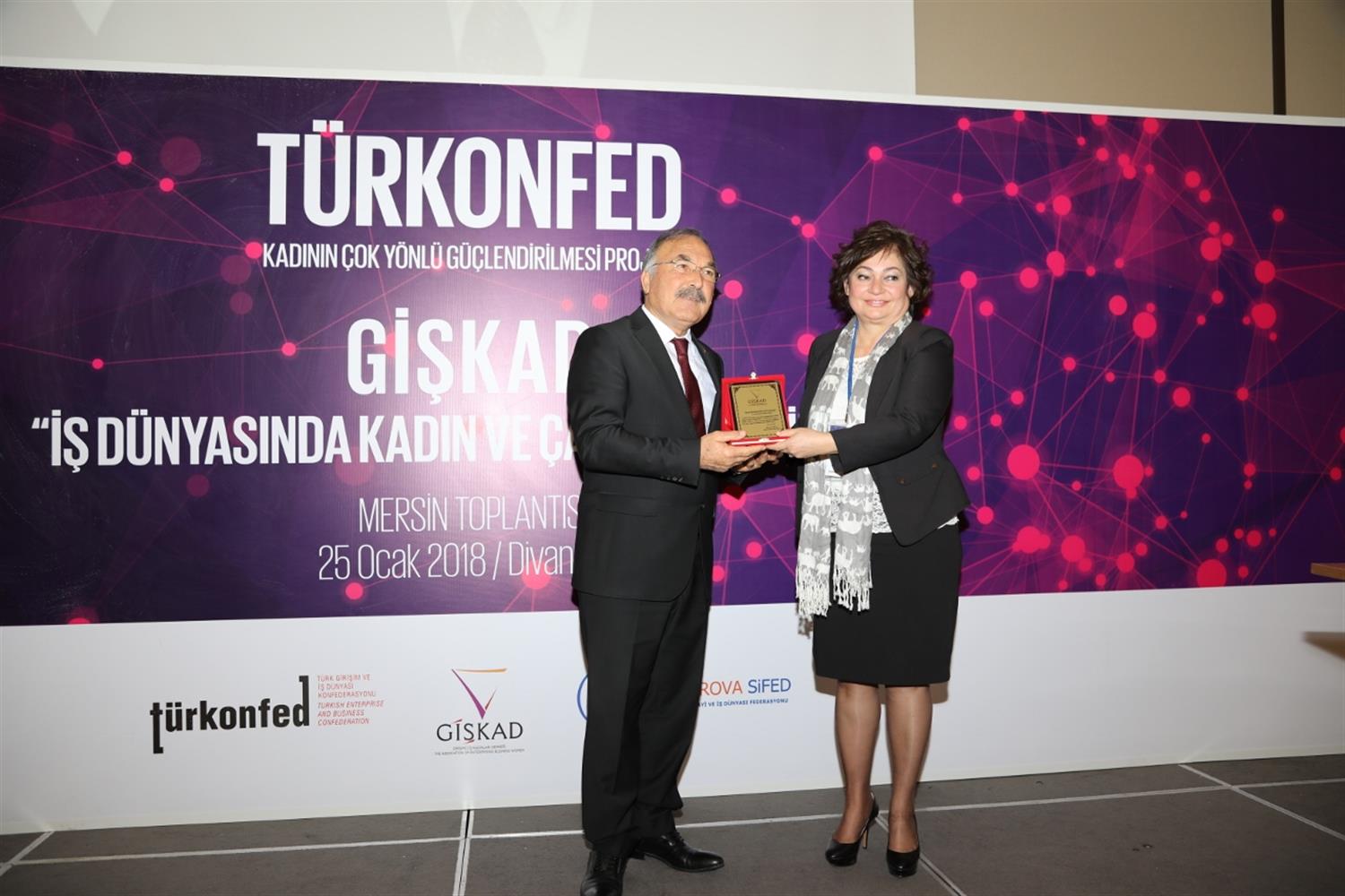 TÜRKONFED İDK - GİŞKAD Kadının Çok Yönlü Güçlendirilmesi Projesi 25 Ocak 2018 / Mersin - 12