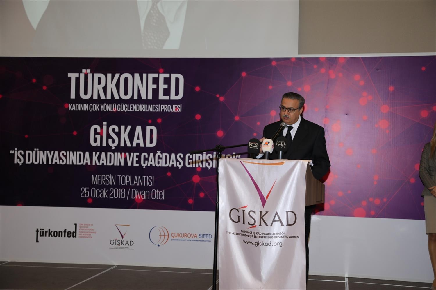 TÜRKONFED İDK - GİŞKAD Kadının Çok Yönlü Güçlendirilmesi Projesi 25 Ocak 2018 / Mersin - 13