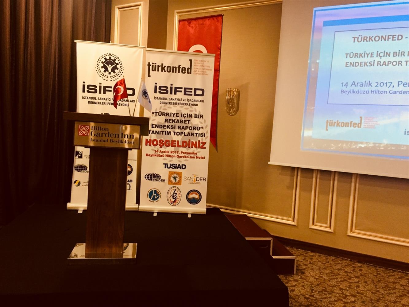 TÜRKONFED - İSİFED Rekabet Endeksi Tanıtım Toplantısı - 14 Aralık 2017 / İstanbul - 8