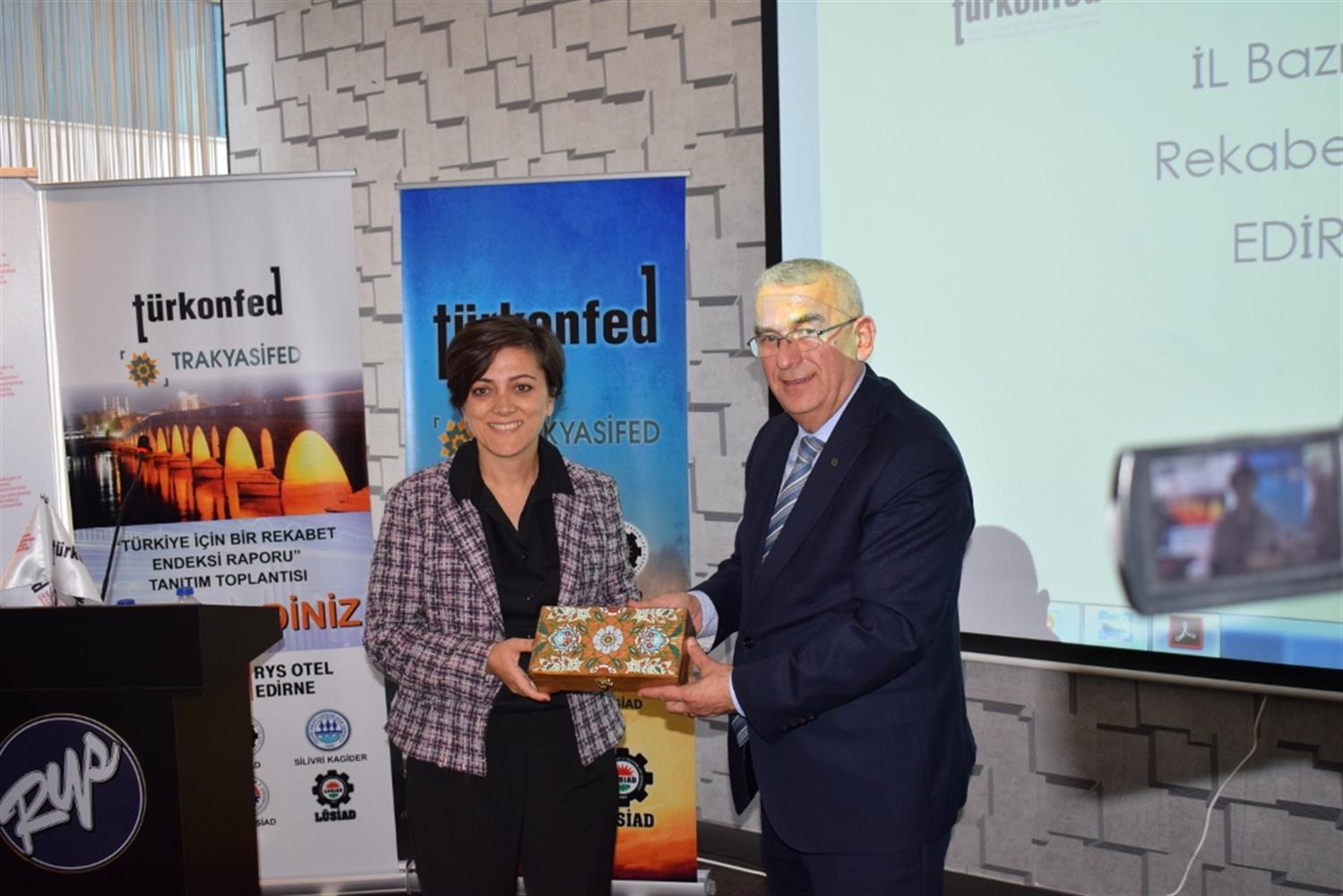 TÜRKONFED - TRAKYASİFED Edirne Rekabet Endeksi Toplantısı 28 Kasım 2017 / Edirne - 8