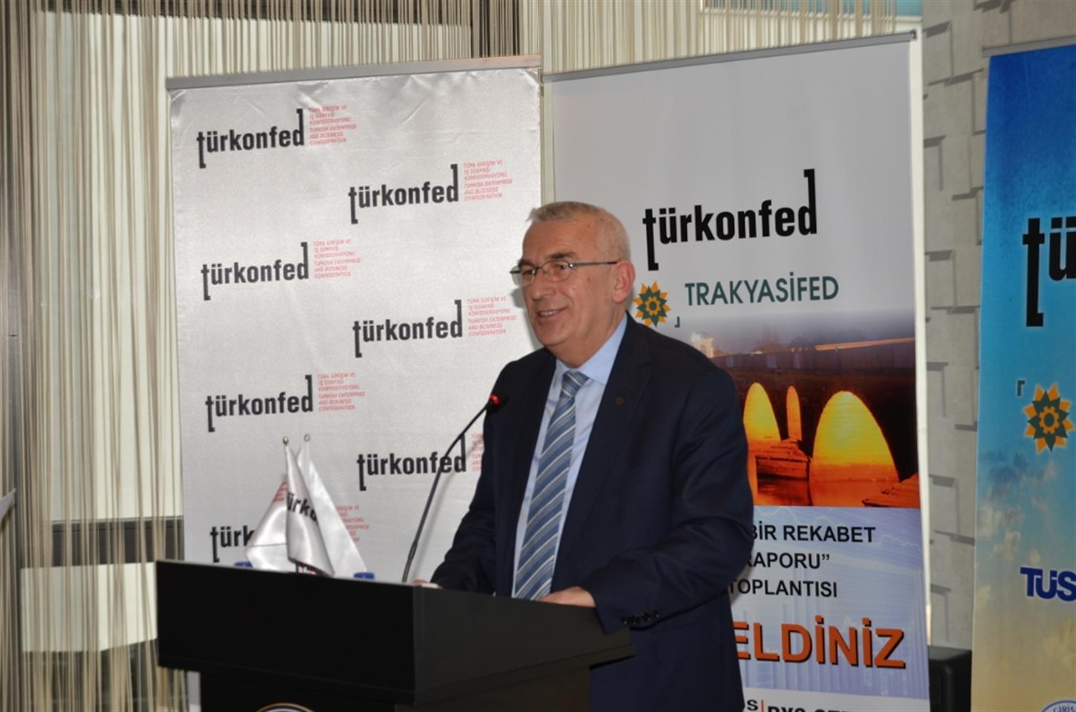 TÜRKONFED - TRAKYASİFED Edirne Rekabet Endeksi Toplantısı 28 Kasım 2017 / Edirne - 12