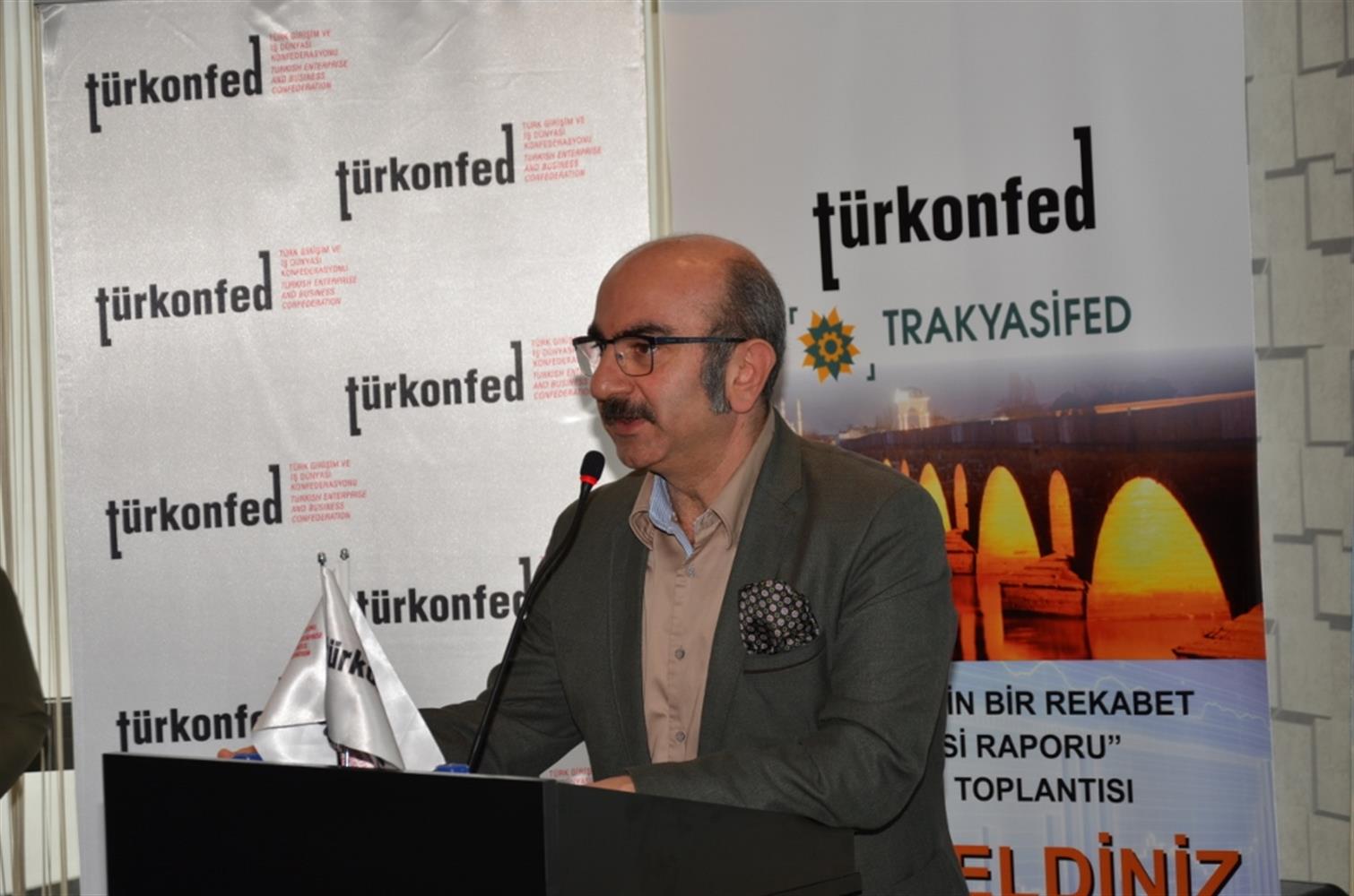 TÜRKONFED - TRAKYASİFED Edirne Rekabet Endeksi Toplantısı 28 Kasım 2017 / Edirne - 16
