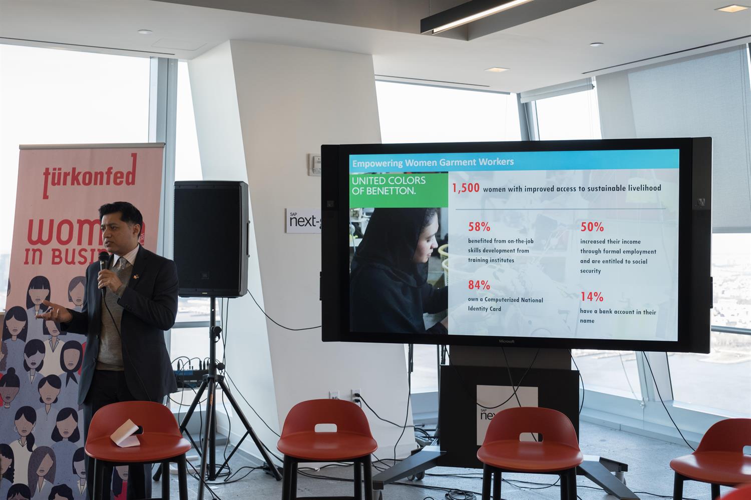 TÜRKONFED - UN Women WEPs Hareketi Bilgi Aktarımı ve Network Etkinliği 14 Mart 2018 / New York - 12