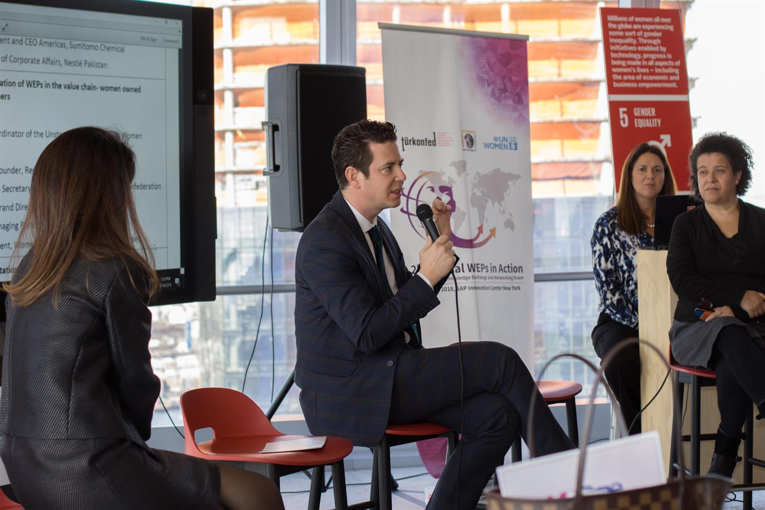 TÜRKONFED - UN Women WEPs Hareketi Bilgi Aktarımı ve Network Etkinliği 14 Mart 2018 / New York - 20