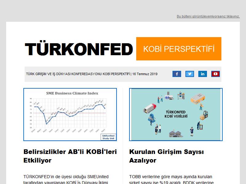 KOBİ Perspektifi Temmuz 2019