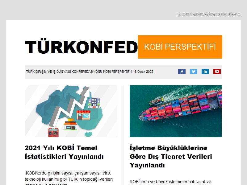 KOBİ Perspektifi Aralık 2022