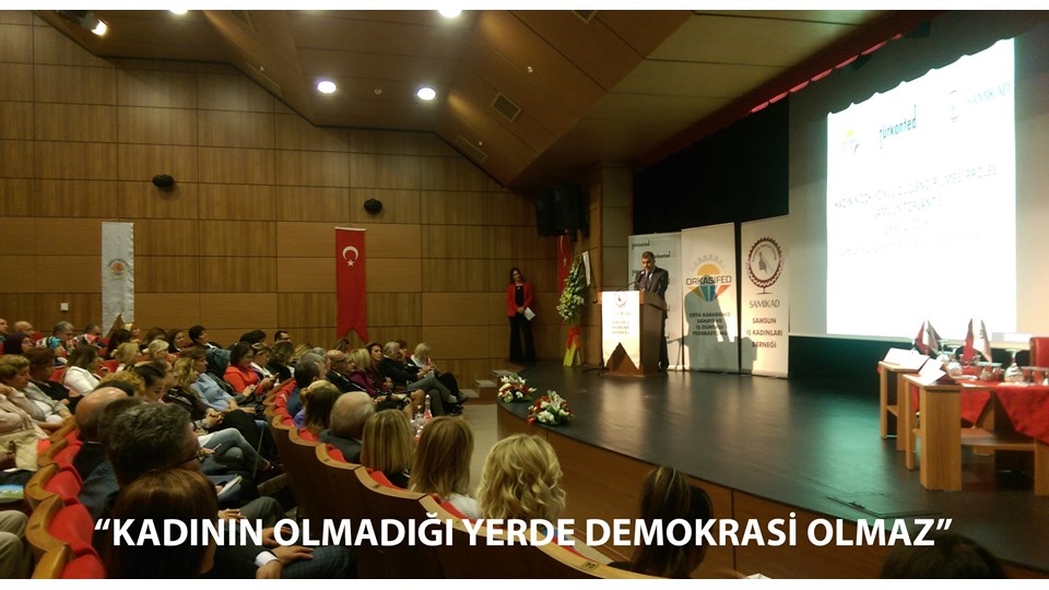 TÜRKONFED: "Kadının Olmadığı Yerde, Demokrasi Olmaz"
