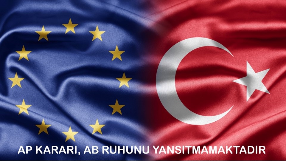 TÜRKONFED: “AP’nin kararı, AB ruhunu yansıtmamaktadır”