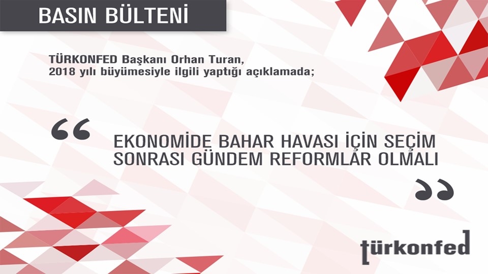“Ekonomide Bahar Havası İçin Seçim Sonrası Gündem Reformlar Olmalı"