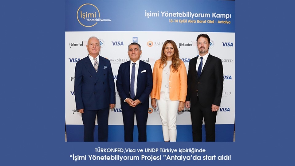 "İşimi Yönetebiliyorum" Antalya'dan start aldı!