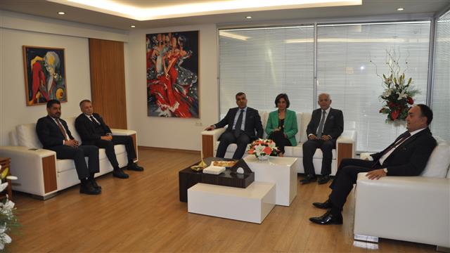 Süleyman Onatça, TÜRKONFED ve TÜSİAD Başkanlarını ağırladı.