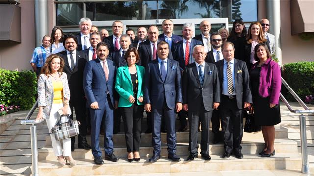 Tarkan Kadooğlu ve Cansen Başaran-Symes ÇUKUROVASİFED’in konuğu oldu