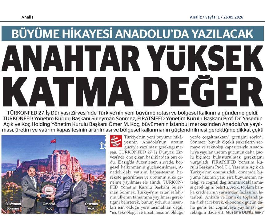 TÜRKONFED 27. İş Dünyası Zirvesi - 7
