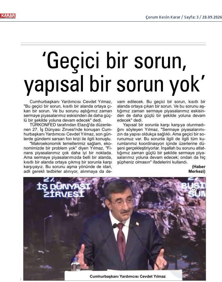 TÜRKONFED 27. İş Dünyası Zirvesi - 13