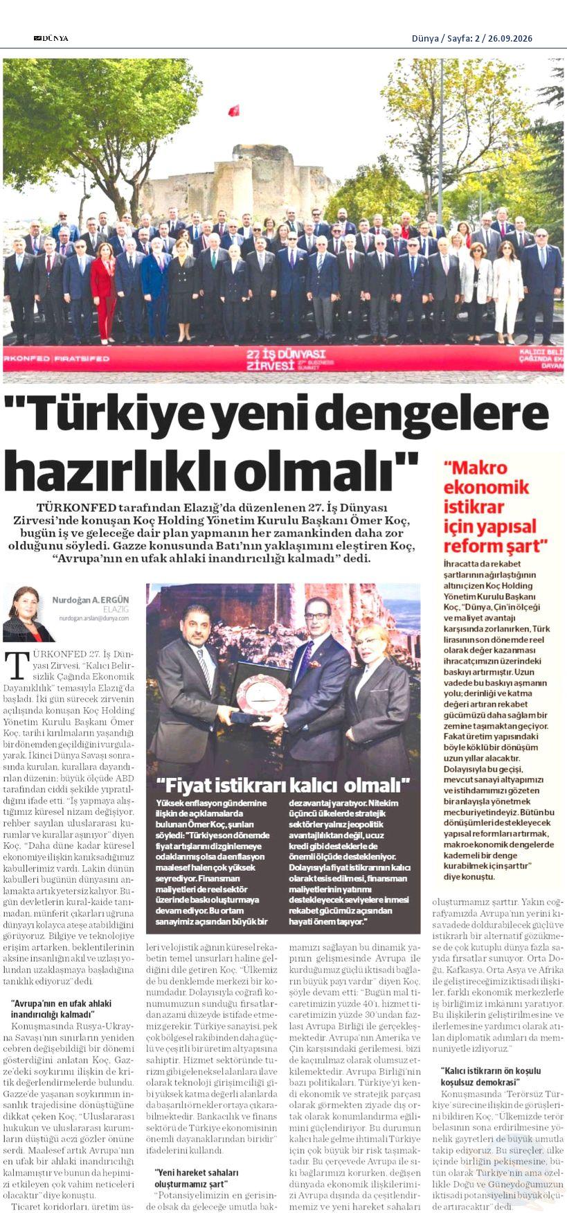 TÜRKONFED 27. İş Dünyası Zirvesi - 19
