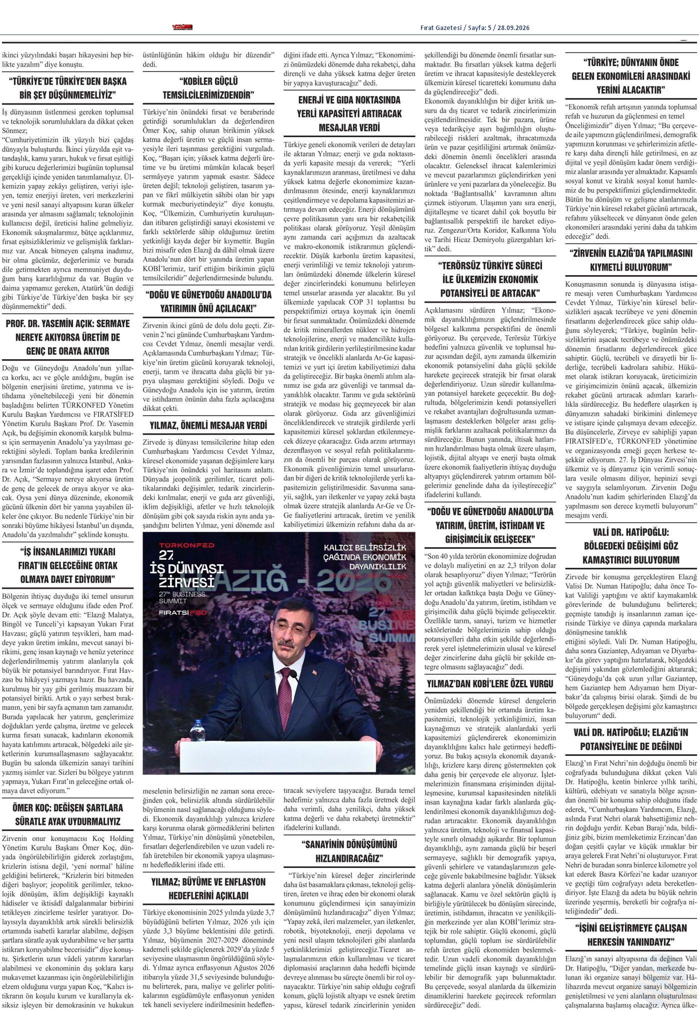 TÜRKONFED 27. İş Dünyası Zirvesi - 26