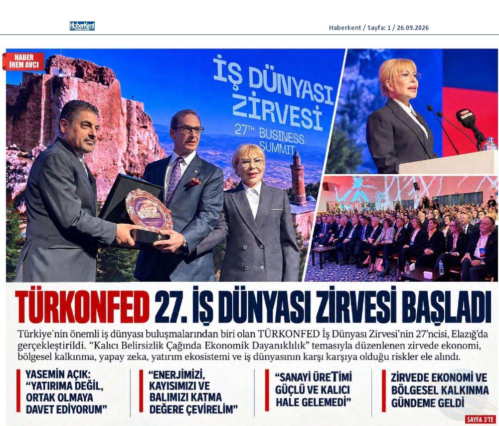 TÜRKONFED 27. İş Dünyası Zirvesi - 40