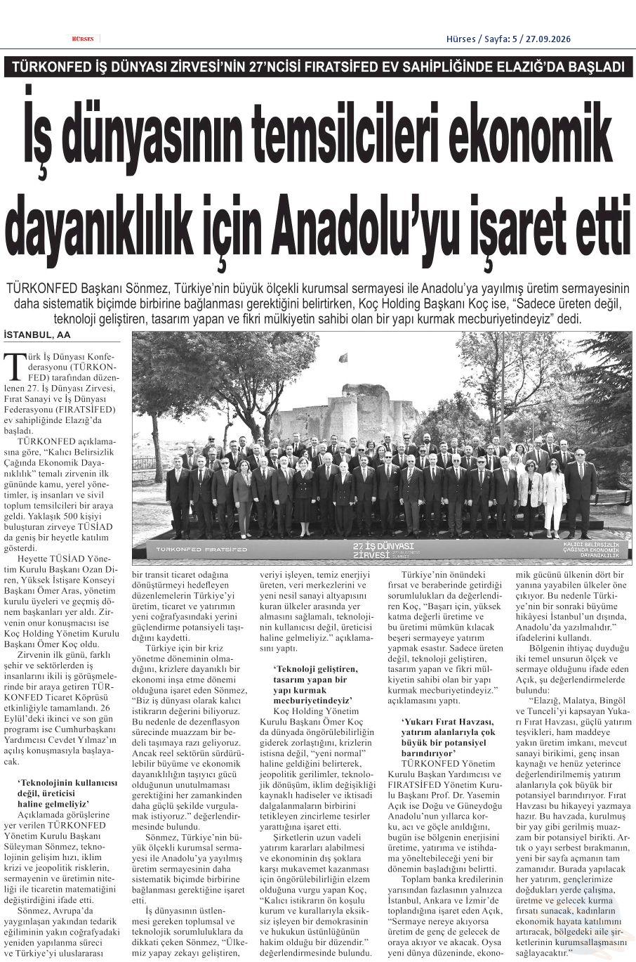 TÜRKONFED 27. İş Dünyası Zirvesi - 49