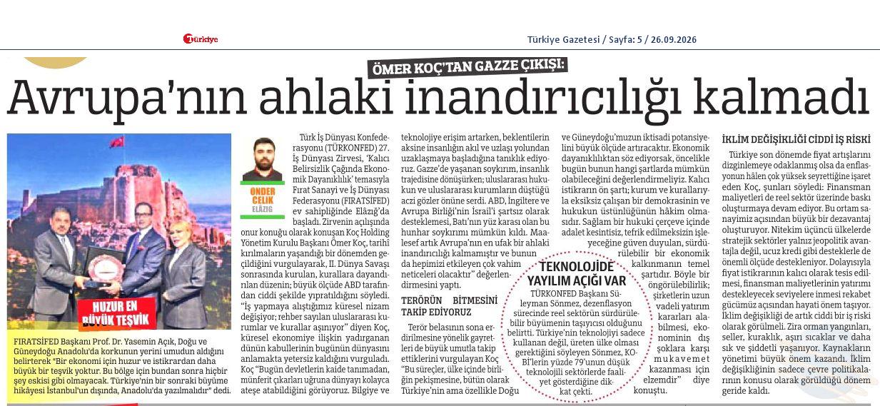 TÜRKONFED 27. İş Dünyası Zirvesi - 66