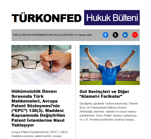 Hukuk Bülteni Mayıs 2026